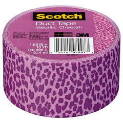 1.88 in × 10 yd Scotch(R) Duct Tape 910-PMC-C Purple Metallic Cheeta Alt Mfg # 97997 - USA Tool & Supply