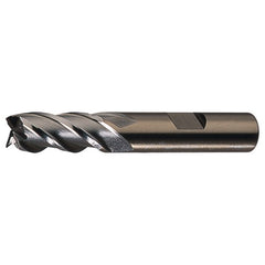 ‎3/4″ × 3/4″ × 1-5/8″ × 3-7/8″ RHS / RHC HSS-E (PM) Powder Metal Finishing End Mill-4F SE CC - Bright - Exact Industrial Supply