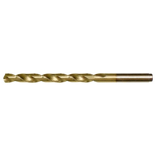 4.20mm RHS / RHC HSS-CO 8% (M42) 135 Degree Split Point Heavy Duty Cobalt Drill - TiN - Exact Industrial Supply