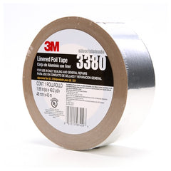 3M Aluminum Foil Tape 3380 Silver 48 mm × 45 m 3.25 mil - USA Tool & Supply