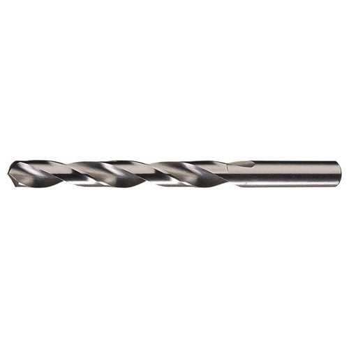 19/64 RHS / RHC HSS 118 Degree Radial Point Low Helix Jobber Drill - Bright - Exact Industrial Supply