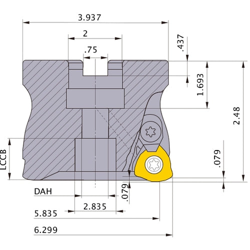 AJX14RA16006F FACE MILL