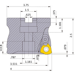 AJXU14R0405E FACE MILL