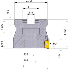 APX3000R0309B FACE MILL