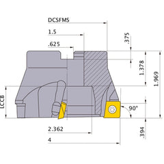 ASX400R0407E FACE MILL