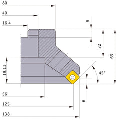 ‎ASX445-125B06R MILL