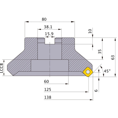 ASX445R12506E MILL