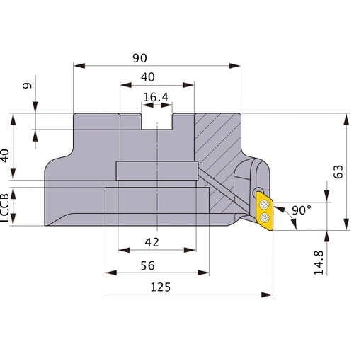 ‎AXD4000-125B07RB MILL