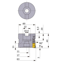 FMAX-063A10R MILL