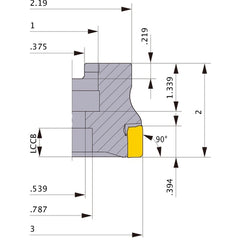 VOX400UR0304C FACE MILL