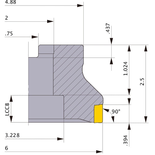 VOX400UR0610F FACE MILL