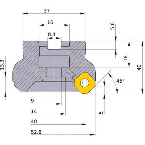 ‎WSX445-040A03AR MILL