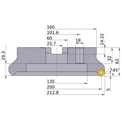‎WSX445-200C20NR MILL