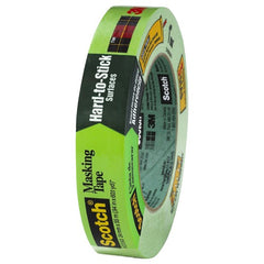 ‎Scotch Masking Tape for Hard-to-Stick Surfaces 2060-24A-BK Green 24 mm × 55 m 3 Bulk - USA Tool & Supply