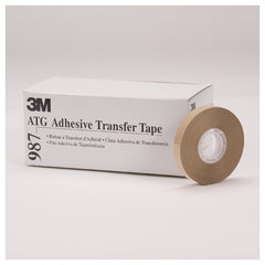 3M ATG Adhesive Transfer Tape 987 Clear 1/2″ × 60 yd 1.7 mil - USA Tool & Supply