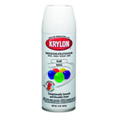 Interior/Exterior Industrial Maintenance Paint Flat White - USA Tool & Supply