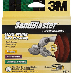 4.5 in 3M™ SandBlaster™ Sanding D Alt Mfg # 54764 - USA Tool & Supply
