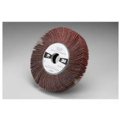 6 x 1 x 1" - 50 Grit - Ceramic Aluminum Oxide - Cloth Wheel 741E - USA Tool & Supply