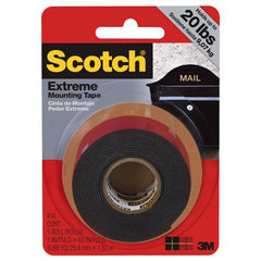 1 in × 5 ft (25 Scotch(R) Extreme Mounting Tape 52 m) Alt Mfg # 91084 - USA Tool & Supply