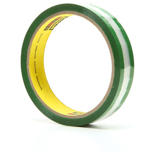 3M Riveters Tape 685 Transparent with Green Adhesive 3/4″ × 36 yd 1.7 mil - USA Tool & Supply