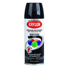 Interior/Exterior Industrial Maintenance Paint Gloss Black - USA Tool & Supply