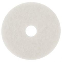 19" WHITE SUPER POLISH PAD - USA Tool & Supply