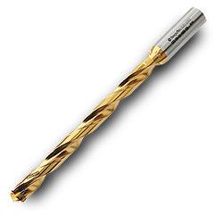 TD1200144S6R01 12xD Gold Twist Drill Body-Cylindrical Shank - USA Tool & Supply