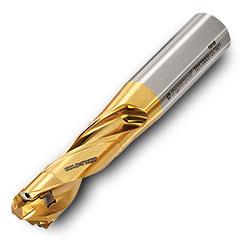 TD2500075S9R01 3xD Gold Twist Drill Body-Cylindrical Shank - USA Tool & Supply