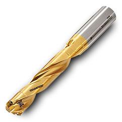 TD2400120S9R01 5xD Gold Twist Drill Body-Cylindrical Shank - USA Tool & Supply