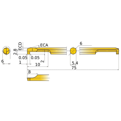 ‎CG0610RS-10B TF15 BORING BAR