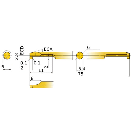 ‎CG0611RS-20B TF15 BORING BAR