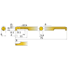 ‎CG0611RS-20B TF15 BORING BAR