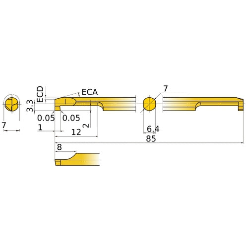 ‎CG0712RS-10B VP15TF BORING BAR