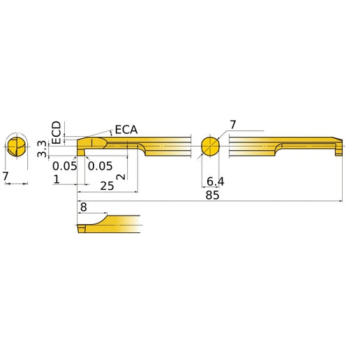 ‎CG07RS-10 TF15 BORING BAR