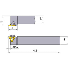 ‎MTVOR-12-3B TURNING HOLDER