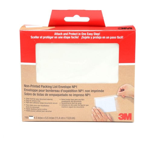 ‎4-1/2 in × 5-1/2 in Non Print Packing List Envelope Alt Mfg # 92039 - USA Tool & Supply