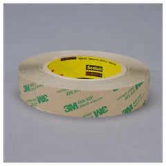 3M Adhesive Transfer Tape 468MP Clear 1/2″ × 60 yd 5 mil - USA Tool & Supply