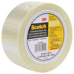 List 8959 50mm x 50m Bi-Directional Filament Tape - USA Tool & Supply