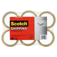 ‎Scotch Lightweight Shipping Packaging Tape 3350-6 1.88″ × 54.6 yd (48 mm × 50 m) - USA Tool & Supply