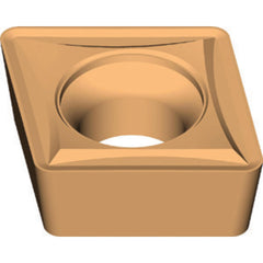 CCMT 432 ZX3 UD21, 1/32″ Corner Radius, 3/16″ Thick, 1/2″ Inscribed Circle, Turning Indexable Insert - USA Tool & Supply