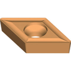 DCMT 3252 ZX3 UD52, .031″ Corner Radius, 5/32″ Thick, Turning Indexable Insert - USA Tool & Supply