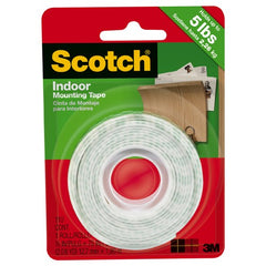 Scotch-Mount Indoor Double-Sided Mounting Tape 110H 1/2″ × 80″ - USA Tool & Supply