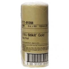 6 - P220 Grit - 216U Disc Roll - USA Tool & Supply