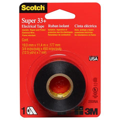 .75 in × 450 in Scotch(R) Electrical Tape 200CS12 strip Clip Strip Alt Mfg # 01964 - USA Tool & Supply