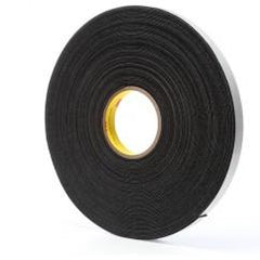 3/4X36 YDS 4516 BLACK VINYL FOAM - USA Tool & Supply