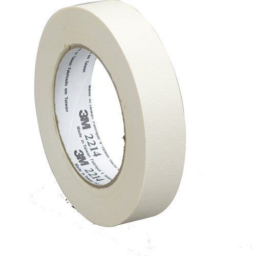 24 mm × 55 m Paper Masking Tape Tan Alt Mfg # 26075 - USA Tool & Supply