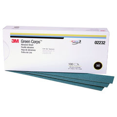 3M Green Corps Stikit Production Sheet 02232 2 3/4″ × 16 1/2″ 36 grade - USA Tool & Supply