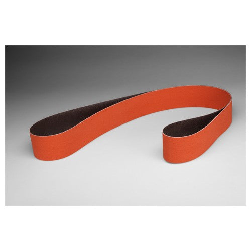 ‎3M Cloth Belt 777F 80 YF-weight 2 in × 17-3/4 in Fabri-lok Single-flex - USA Tool & Supply