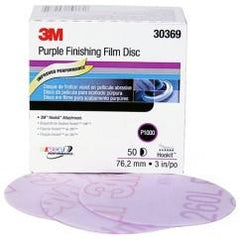 3 - P1000 Grit - 30369 Film Disc - USA Tool & Supply