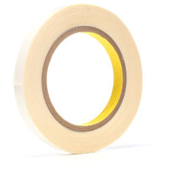 3M Double Coated Tape 444 Clear 1/2″ × 36 yd 3.9 mil - USA Tool & Supply